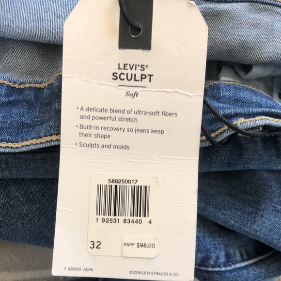 Levi’s 724 high rise straight jeans - Picture 5 of 5